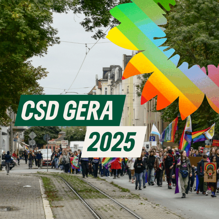 Wir auf dem CSD Gera 2025